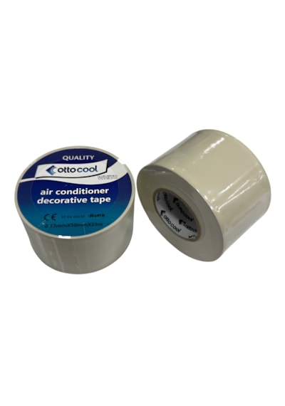 2 Ad Kaliteyi Bilenler İçin Ottocool Klima Dekoratif Bantı Kalın Dar Sarım 50mm X 25mt 2 Adet