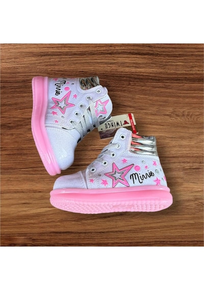 Trendyshose Tw-1009210 Kız Çocuk Su Geçirmez Hafif Ortapedik Işıklı Taban Bot Postal Beyaz Trendyshose Tw-1009210 Kız Çocuk Su Geçirmez Hafif Ortapedik Işıklı Taban Bot Postal Beyaz