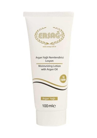 Ersağ Argan Yağlı Nemlendirici Losyon 100 Ml El Tırnak Vücut Losyonu
