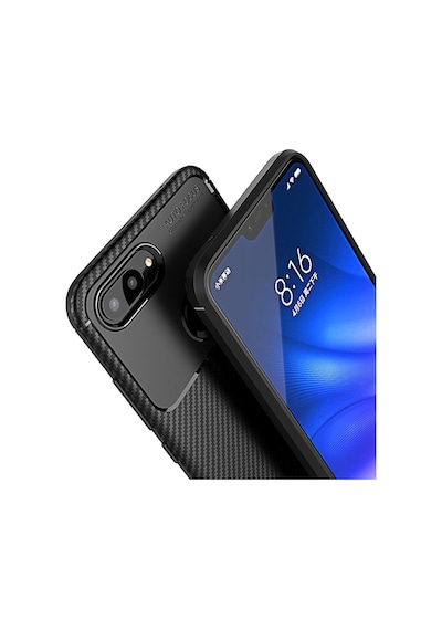 Xiaomi Redmi Mi8 Lite Kilif Karbon Tasarim Negro Silikon 405799228