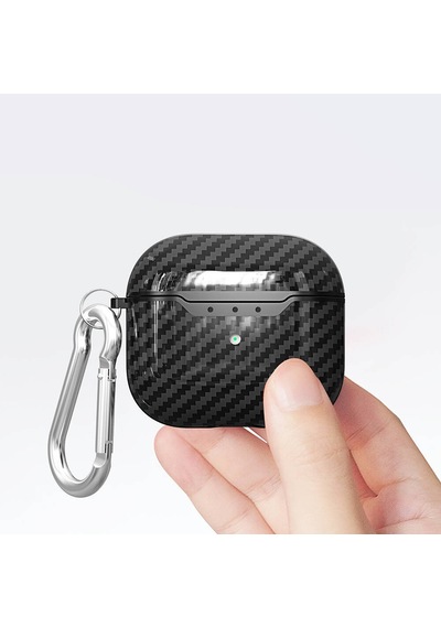 Airpods 4 2024 A3053-a3050-a3054-a3056-a3055-a3057 Uyumlu Kılıf Silikon Airbag 05 - Lacivert - T33974