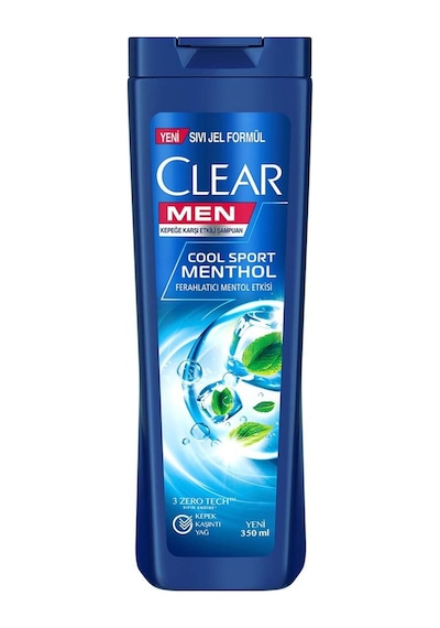 Men Kepeğe Karşı Etkili Şampuan Cool Sport Menthol Ferahlatıcı Mentol Etkisi 350 Ml 2 Adet
