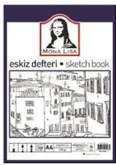 Südor Mona Lisa A4 Eskiz Defteri 50 Yp 120 G