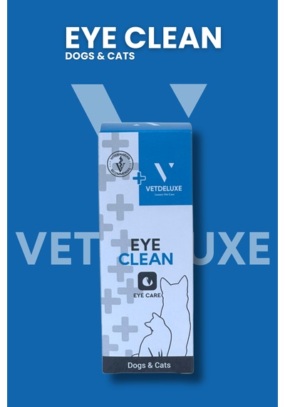 Vetdeluxe Eye Clean Losyon Kedi Köpek Gözyaşı Lekesi ve Çevresi Temizleme 50 ML