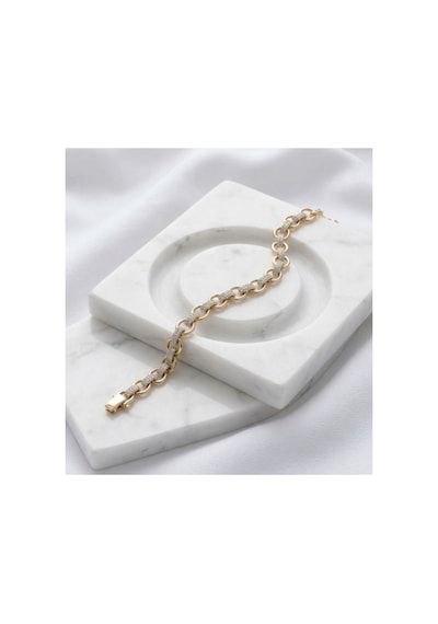 Çelik Pinterest Gold Gümüş 2 Renk Çelik Bileklik Kararmaz Hediye Kutulu Altın - 891545498 Altın