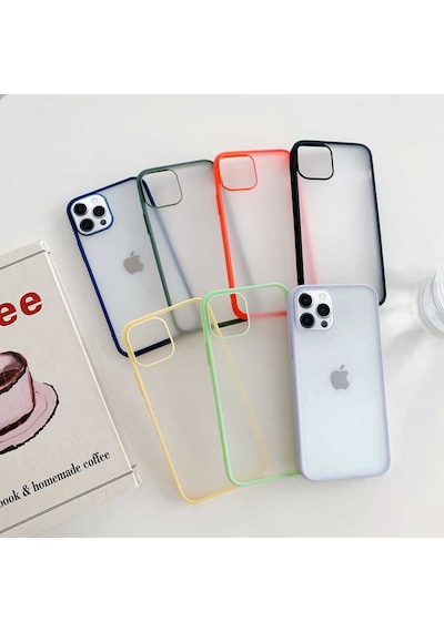 Apple Uyumlu iPhone 12 Pro Kılıf Zore Mess Kapak-Siyah
