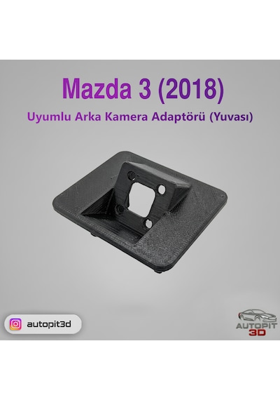 Mazda 3 2018 Uyumlu Arka Kamera Adaptörü Yuvası