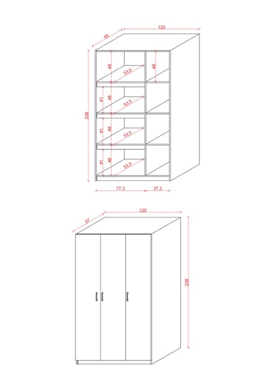 Lüks 3 Kapaklı Çok Amaçlı Yüklük Gardırop %100 Mdf Yatak Yorgan Yastık Saklama Dolabı Yk02 Karına Lüks 3 Kapaklı Çok Amaçlı Yüklük Gardırop %100 Mdf Yatak Yorgan Yastık Saklama Dolabı Yk02 Karına