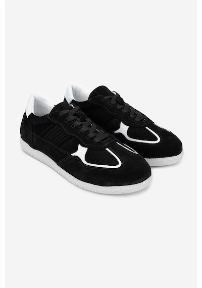 Valmenti Kadın Hakiki Deri Siyah Sneakers & Spor Ayakkabı 1044 1000-v Bn Ayk Y24 Sıyah Siyah