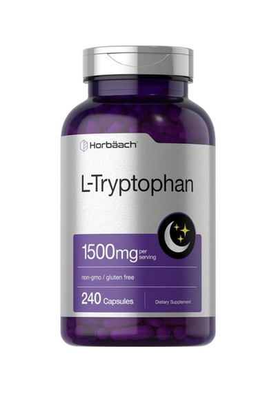 Horbäach L Tryptophan 1500mg 240 Capsul. Usa Menşei. 4047