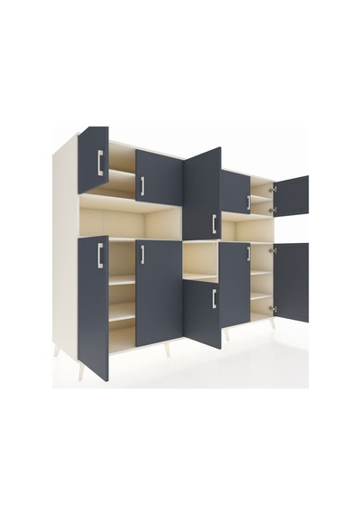 Kronos Dolap 14 Raflı 10 Kapaklı 220x59x163 Aytaşı-antrasit/aytaş Aytaşı-antrasit/aytaşı Kronos Dolap 14 Raflı 10 Kapaklı 220x59x163 Aytaşı-antrasit/aytaş Aytaşı-antrasit/aytaşı