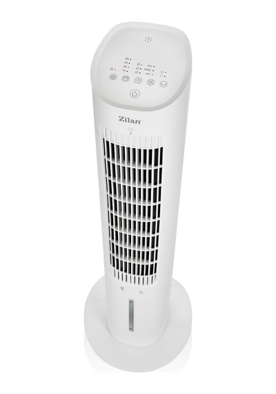 Zilan Zln1030 Air Cooler, Uzaktan Kumandalı Soğuk Su & Buz Hazneli Kule Tipi Vantilatör