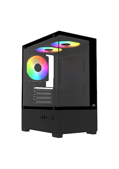 Power Boost Pb-m5001b Fanlı 500w 3-12cm Raınbow Usb 3.0 Seavıew M-atx Gamıng Atx Kasa Full Siyah