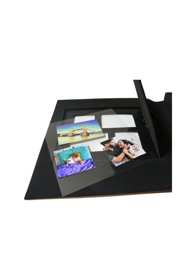 10 x 15 CM 500'lük Pencereli Deri Fotoğraf Albümü 10 x 15 CM 500'lük Pencereli Deri Fotoğraf Albümü