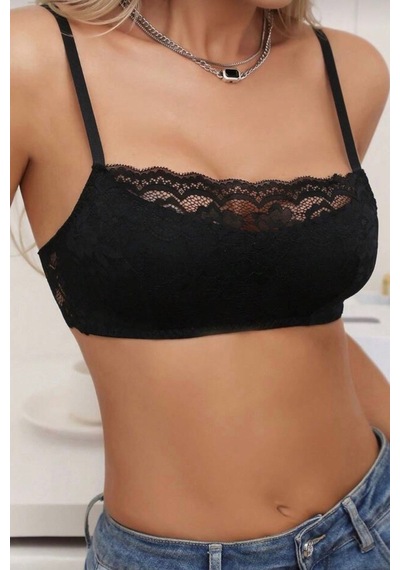 Suısy Simply Chic Siyah Dantelli Bralet Sütyen