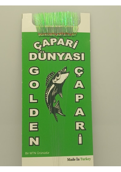 Golden 50 İğneli İstavrit Kösteği 12 No Beyaz İğne -0,10 Mm -0,12 Mm Köstek Fıstık Yeşil