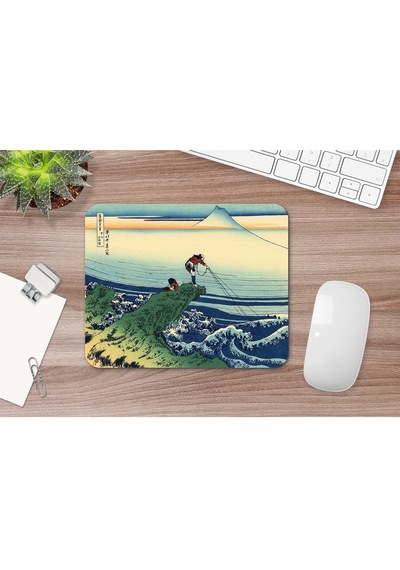Hokusai Kajikazawa In Kai Province 17 X 21 Cm Mouse Pad Mousepad