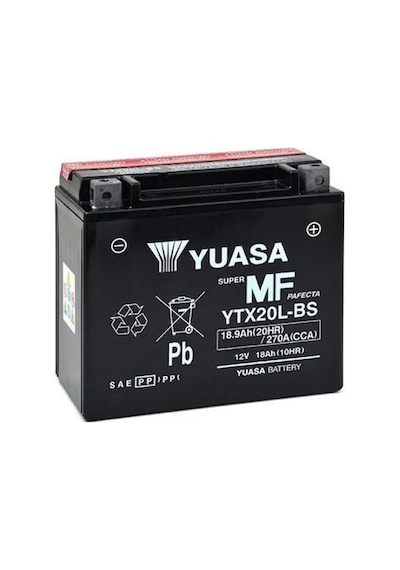 Yuasa Ytx20l-bs Motosiklet Aküsü