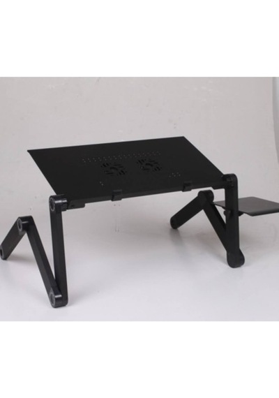 Laptop Yatak Sehpası Portatif Katlanabilir Laptop Sehpası Notebook Sehpası Mouse Pad'li