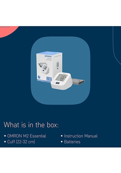 Omron M2 Essential Basic HEM-7188-E Koldan Ölçer Hafızalı Tansiyon Aleti