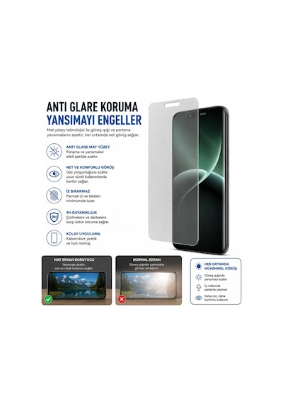 Tecno Camon 50 Mat Ekran Koruyucu 9h Nano Şeffaf Cn5