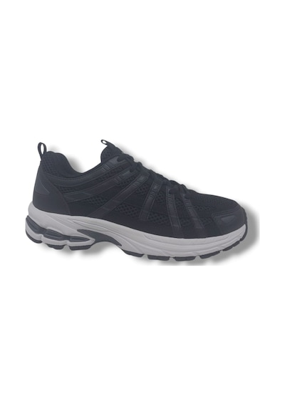 Lescon Pace Runner Unisex Siyah Yürüyüş Koşu Spor Ayakkabı Siyah