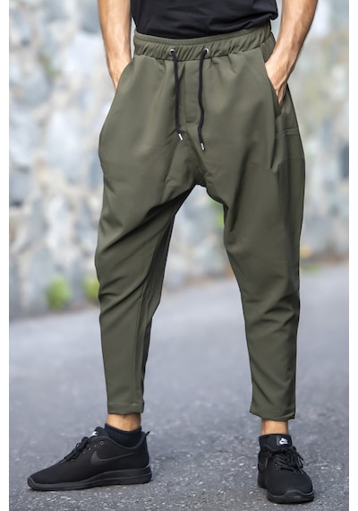 Baykim Sports Wears Modern Unisex Şalvar Pantolon Haki