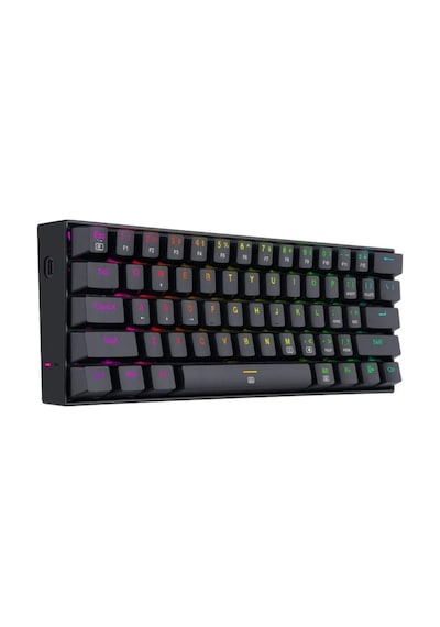 Redragon K630 RGB Dragonborn %60 Blue Switch Kablolu Mekanik Klavye