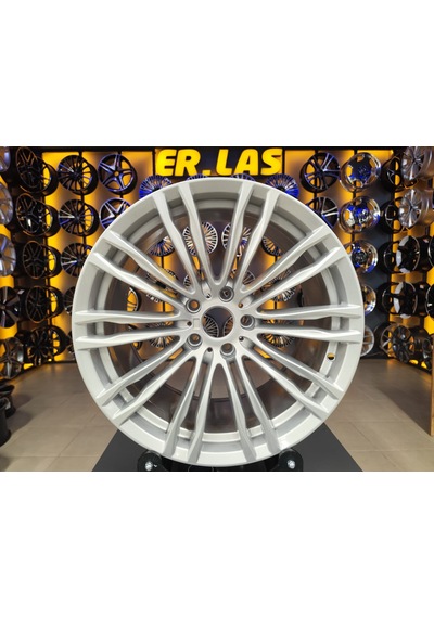 4 Adet Y-1146 10 19 5 120 Et34 Sılver Jant Revize Edilmiş Takım