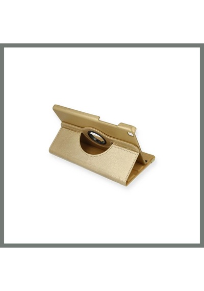 Mmb-trade Samsung Uyumlu Galaxy T290 Tab A 8 Kılıf 360 Tablet Deri Kılıf - Gold Mmbz
