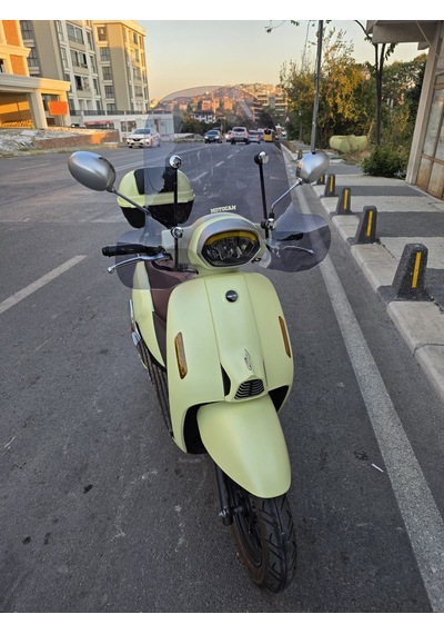 Motocam Rks Lt 50 Pro Ön Cam 2023-2026 Model 51cm Füme Renkli 4mm Elcikli Aparatsız