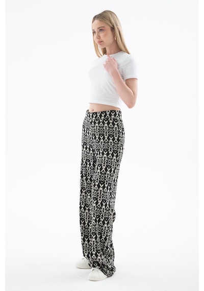 Fashion Friends Bayan Pantolon 25y0179k1 Siyah Siyah