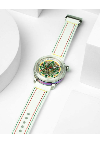 Bomberg Ct43ass.30-4.11 Erkek Kol Saati İsviçre Yapımı Otomatik Güç Ve Tasarım Gümüş