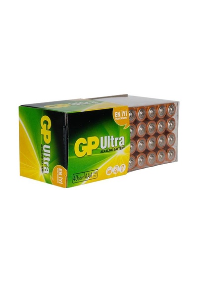Gp 24au R03 Ultra Alkalin İnce Kalem Aaa 40 Lı Paket