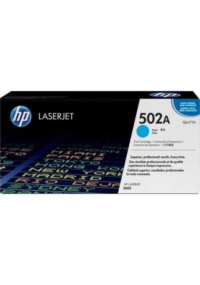 Hp 502A Q6471A Mavi Toner