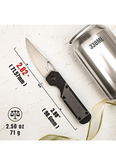 Kizer Mini Militaw Nitro-v G10+acrylic Kizerv 3634sa3 Kamp Çakısı Çok Renkli