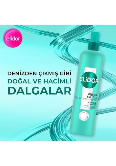 Belirgin Bukleler Deniz Tuzu Etkili Saç Spreyi 190 Ml
