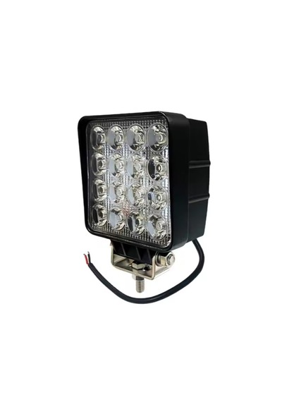16 Led Kare 9-48 Volt 48 Watt Ip67 Çalışma Lambası