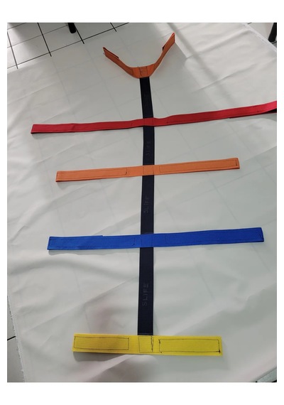 Örümcek Kemer Omurga Tahtaları İçin Emniyet Kemeri Spider Strap