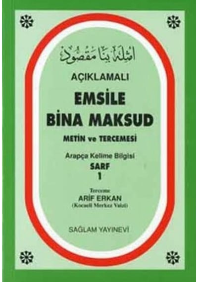Açıklamalı Emsile Bina Maksud - Sağlam Yayınevi