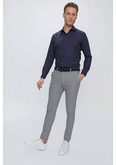 Efor P 1103 Slim Fit Gri Spor Pantolon Gri