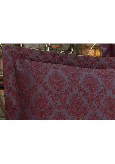 Monaco Bambu Jakar Kumaş Bordo Ikili Oksford 60x80 Cm Yastık Kılıfı-1323 Çok Renkli