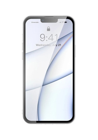 Baseus Frosted Glass Apple İphone Uyumlu 13 Pro Max 6.7inch Shockproof Koruyucu Kılıf- 5775