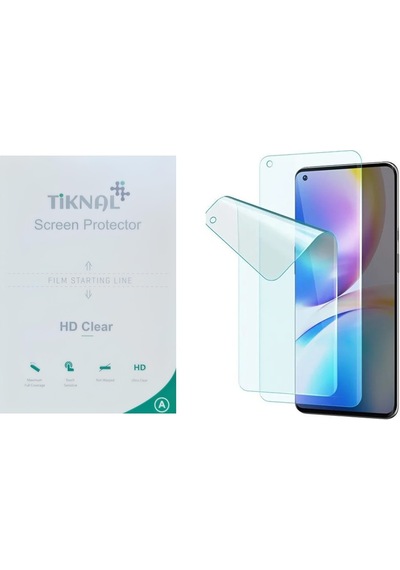 Oppo A16 Tiknal Esnek Nano Ekran Koruyucu Hd Şeffaf