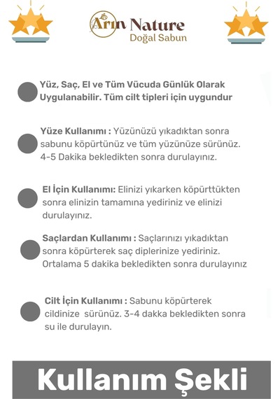 Sabun %100 Doğal Güzel Kokulu El Yüz Saç Cilt Vücut Orijinal Bitkisel Kil Sabunu 120g - 2 Adet Karışık