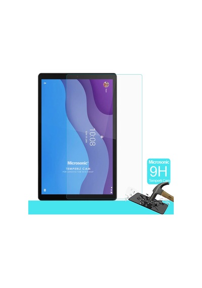 Microsonic Lenovo Uyumlu Tab M10 TB-X306F 10.1" (TRZA6W0026TR) Tempered Glass Cam Ekran Koruyucu