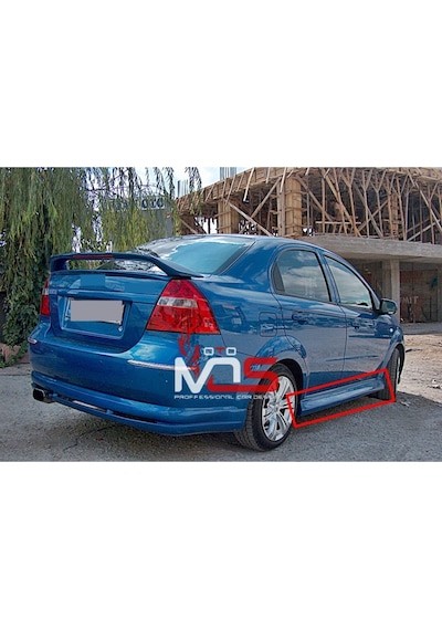 Chevrolet Aveo Sedan Marşpiyel Takımı Fiberglass Boyasız