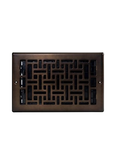 Decor Grates Ajl610w-rb Oriental Duvar Kaydı, 15x25 Cm, Ovuşturulmuş Bronz Kaplama