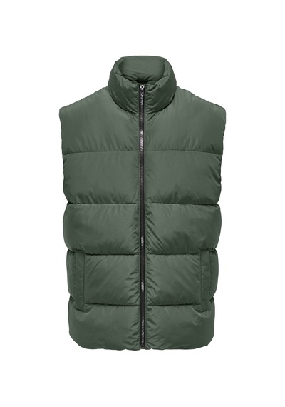Only & Sons Onsmelvın Lıfe Puffer Vest Otw Vd Erkek Turuncu Yelek - 22022232 Turuncu