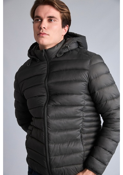 Defacto Sıcak Tutan Su İtici Slim Fit Mont N4661az26augn1284 Yeşil-gn1284